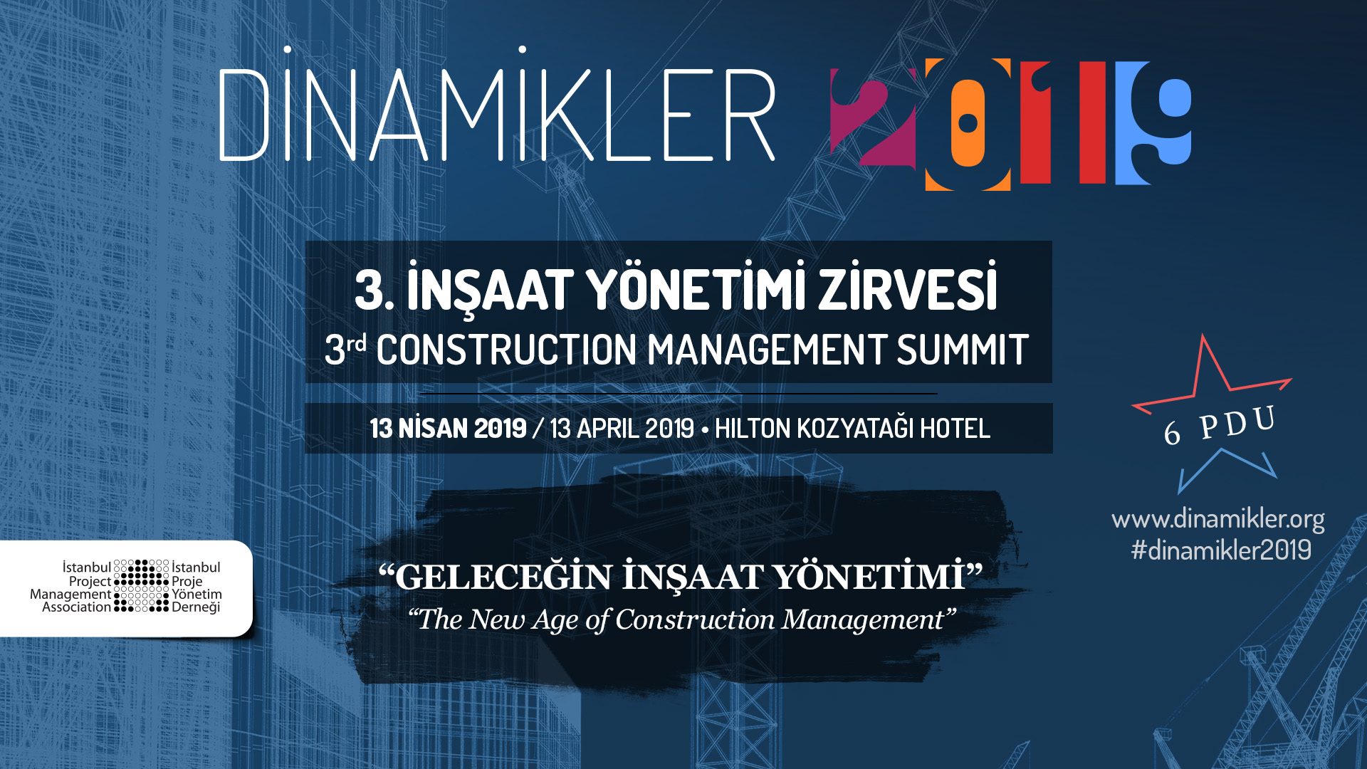 3. İnşaat Yönetimi Zirvesi Konuşmacı ve Katılımcı PDU Giriş Rehberi